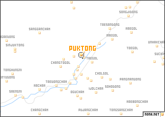 map of Puk-tong