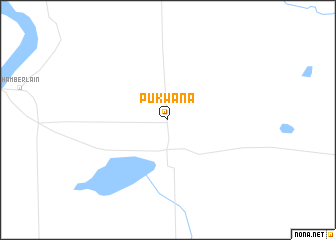 map of Pukwana