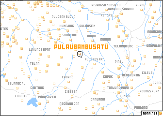 map of Pulaubambu Satu