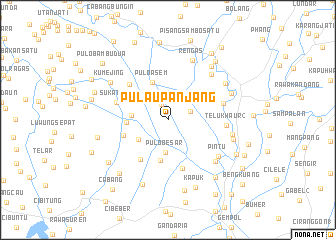 map of Pulaupanjang