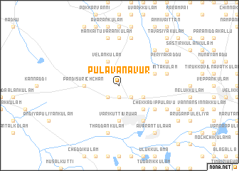 map of Pulavanavur