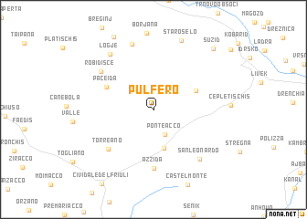 map of Pulfero