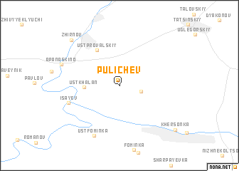 map of Pulichev