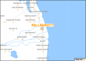 map of Pulladiputti