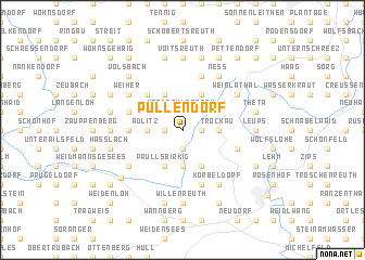 map of Pullendorf