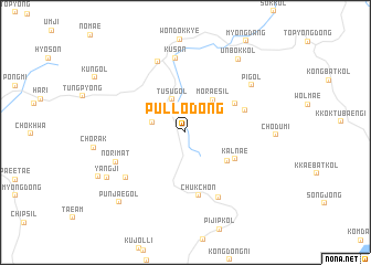 map of Pullo-dong