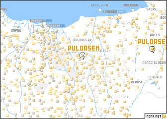map of Puloasem