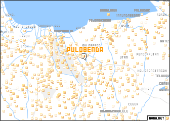 map of Pulobenda