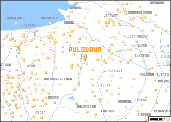 map of Pulodaun