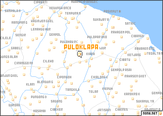 map of Puloklapa