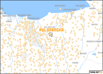 map of Pulonangka