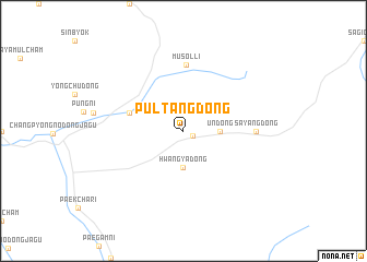 map of Pultang-dong
