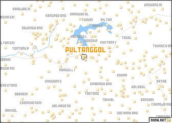 map of Pultang-gol
