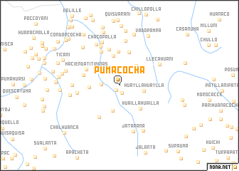 map of Pumacocha