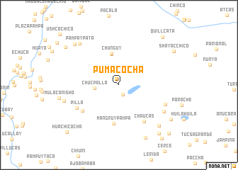 map of Pumacocha