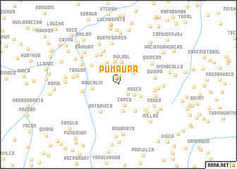 map of Pumaura