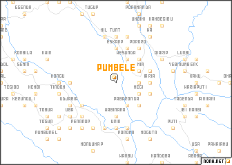 map of Pumbele