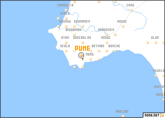 map of Pume