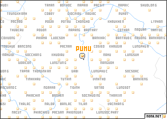 map of Pù Mu