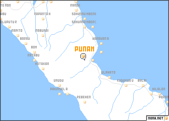 map of Punam