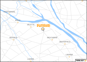 map of Punawai