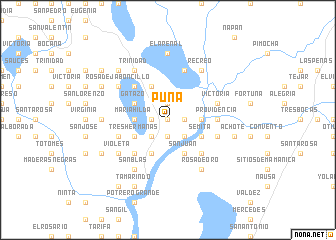 map of Puna