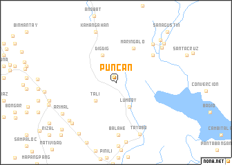 map of Puncan
