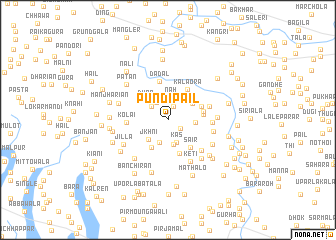 map of Pundi Pail