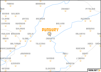 map of Pundury
