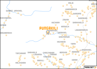 map of Punga Kili