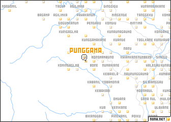 map of Punggama