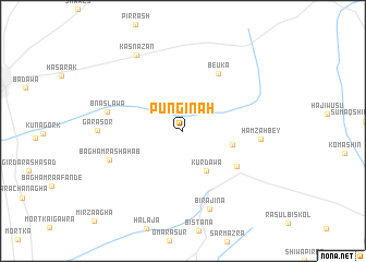 map of Pūngīnah