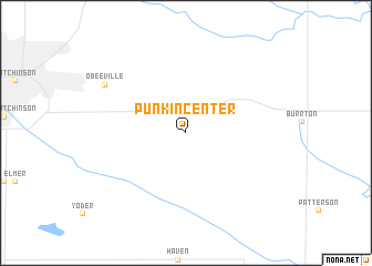 map of Punkin Center