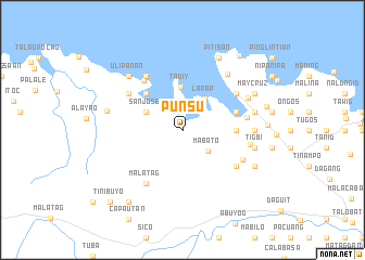 map of Punsu