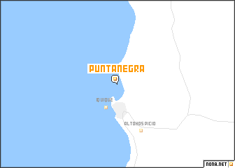 map of Punta Negra