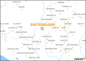 map of Punta San Juan