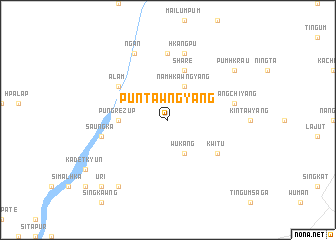 map of Puntawngyang