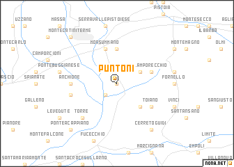 map of Puntoni