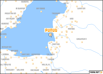 map of Punud