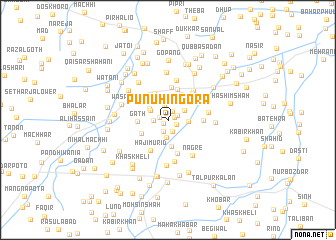 map of Punu Hingora
