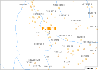 map of Pununa