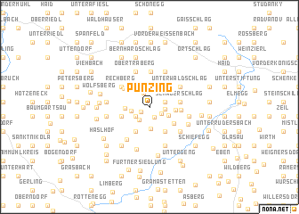 map of Punzing