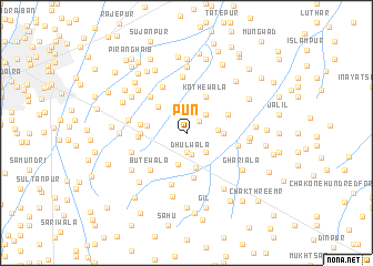 map of Pun