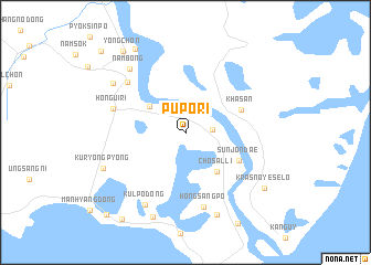 map of Pup\