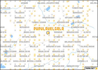 map of Pupulawelgala