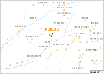 map of Puquio