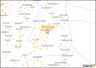 map of Puquio