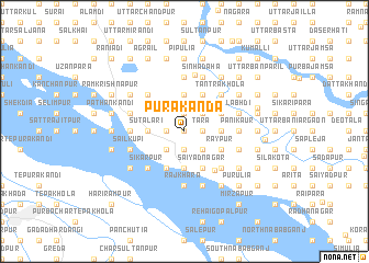 map of Purākānda