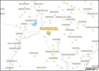 map of Puram-gol