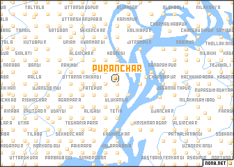 map of Purān Char